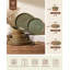 Stoneware Dinnerware Set 12 Piece - Service for 4-1627275997