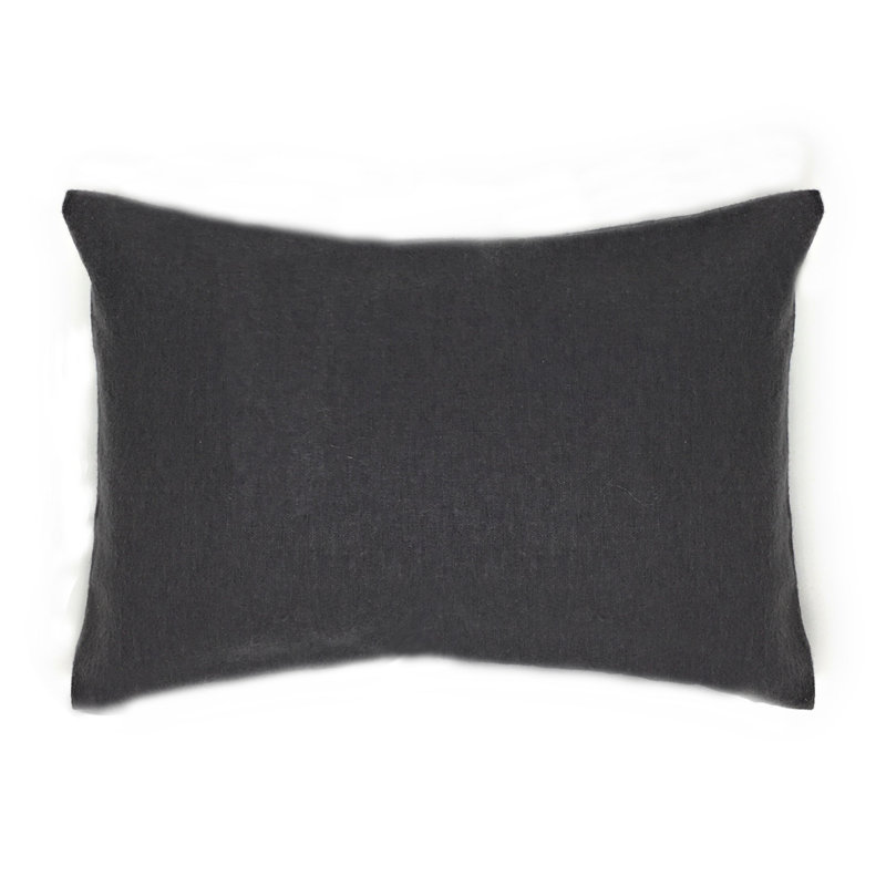 Brushed Cotton Range 100% Cotton Pillowcase - Set of 2, Charcoal