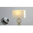 Zambrano 64.5'' Gold Leaf Torchiere Floor Lamp