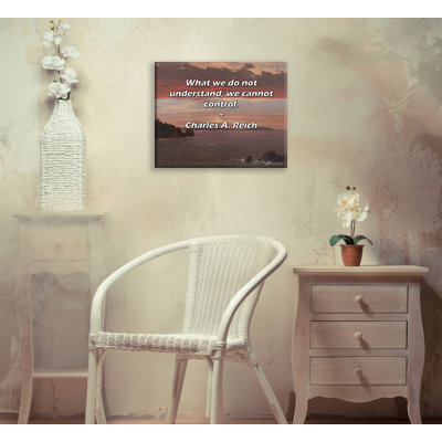 Trinx Gallery Wrapped Canvas By Yael Politis: "Didn’t they know that life was one long narrow