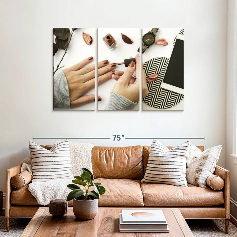 Manicure, 36" H x 57" W