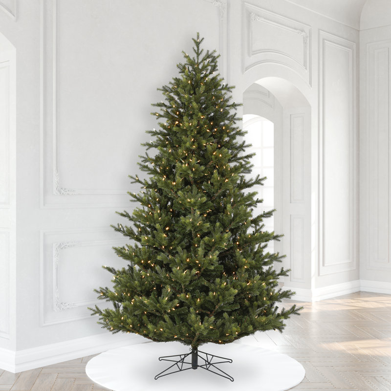 Welch Fraser Fir Artificial Christmas Tree with LED Lights, 8.5' H