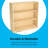 36 " H X 35.75 " W Birch Kids Bookcase