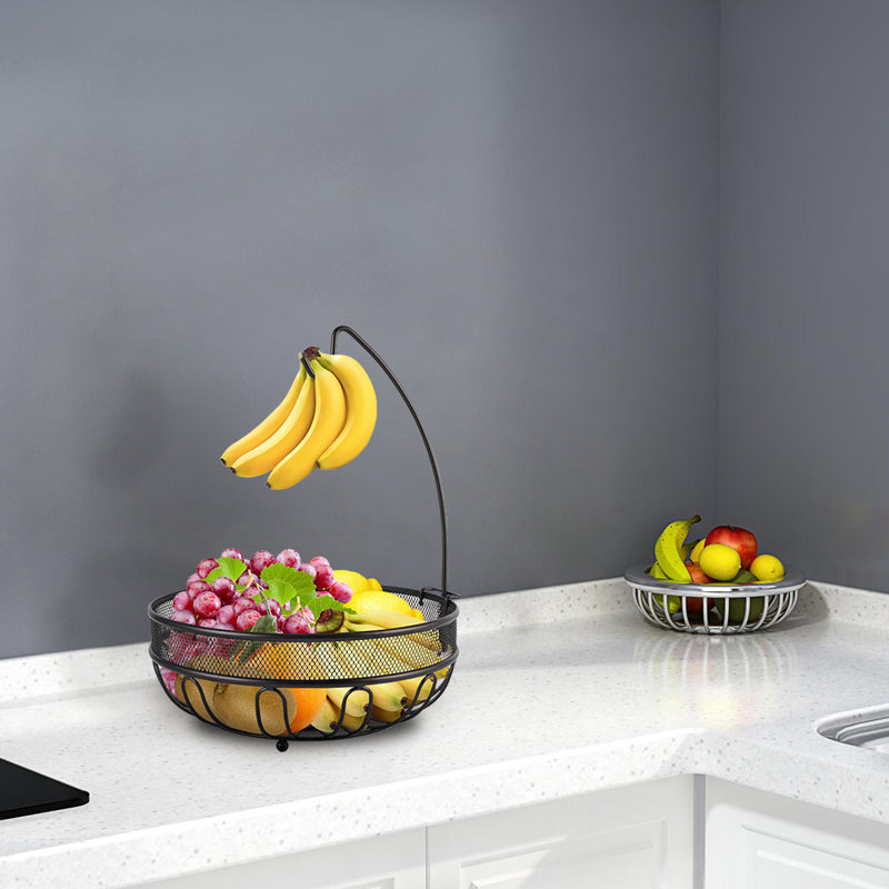 Red Barrel Studio® Gaurav Metal Fruit Bowl
