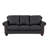 Stephie 90" Genuine Leather Rolled Arm Sofa-20120019