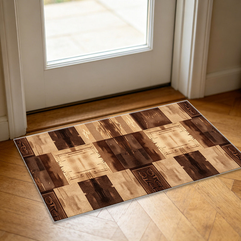 Sepia Abstract Tribal carpet-easy to clean, machine-washable, soft and comfortable; suitable for door mats, kitchens, living rooms, bedrooms, corridors, and laundry areas. Easy to clean, durable carpet for home decoration.