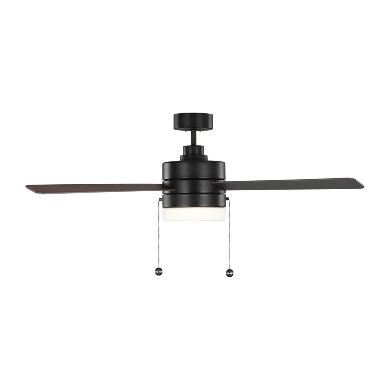 52'' Ceiling Fan with LED Lights, Oil Rubbed