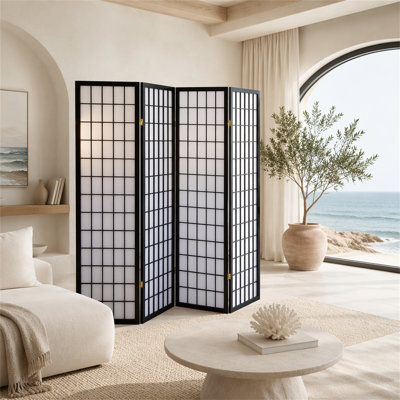 70" Tall 4-Panel Screen / Room Divider