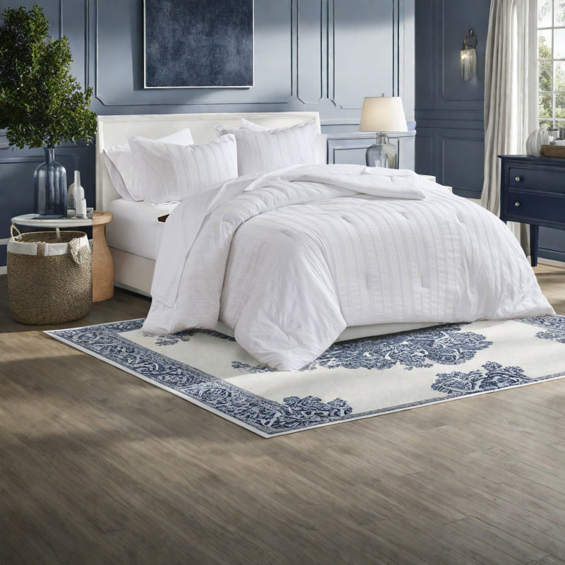 Ensembles de literie confortables en polyester, style minimaliste pour les chambres confortables