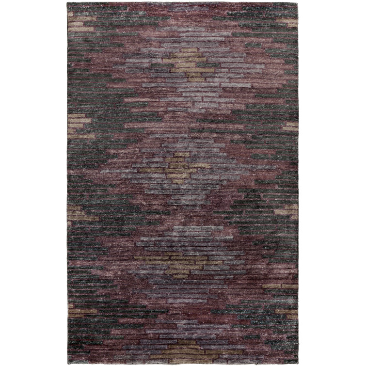 Mccreery Viscose Geometric Indoor Rug
