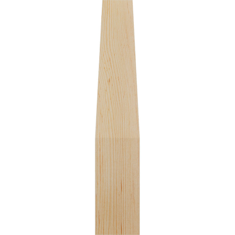 Attelle de genou Funston, Sapin de Douglas, Lisse, H 22 po x l 3,5 po x P 14 po