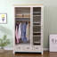 Analeece 3 Door Manufactured Wood Wardrobe-1050515141