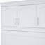Lit escamotable double pleine grandeur avec armoires supérieures, blanc-1791664888-1791664889