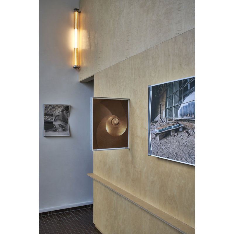 1 - Light LED Pendant, 16.5354" H x 2.7559" W x 2.7559" D