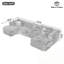 Canapé modulaire modulaire avec deux repose-pieds mobiles-1957507635