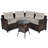 Slaveyka 4 - Person Patio Conversation Set with Cushions
