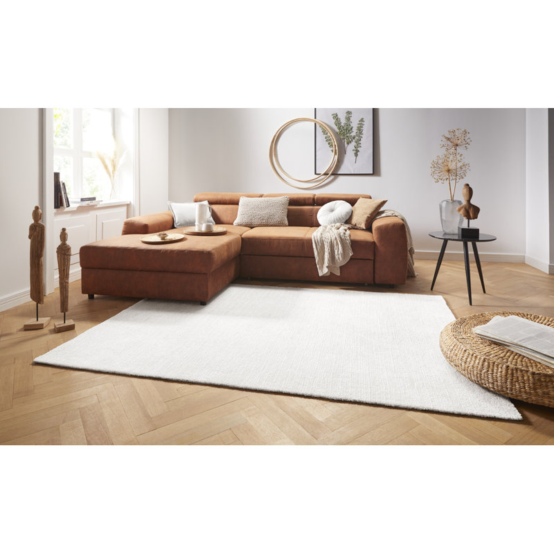 Cloud Tufted Cream Rug, Rectangle 120 x 170cm
