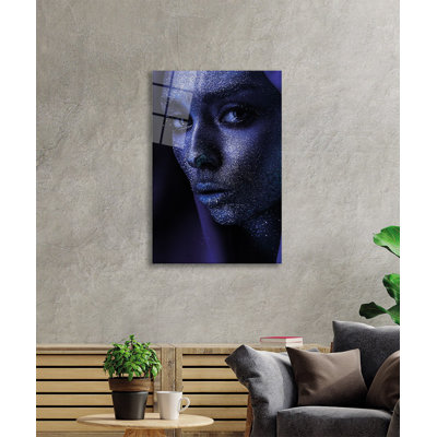 Elegant Decorative Tempered Glass Painting, 27.6 x 43.3 inches | 100% Tempered Glass, Thickness: 0.16 inches | Stunning Home Décor for Living Room, Office, or Gallery | Unique Art Piece, Durable and Stylish