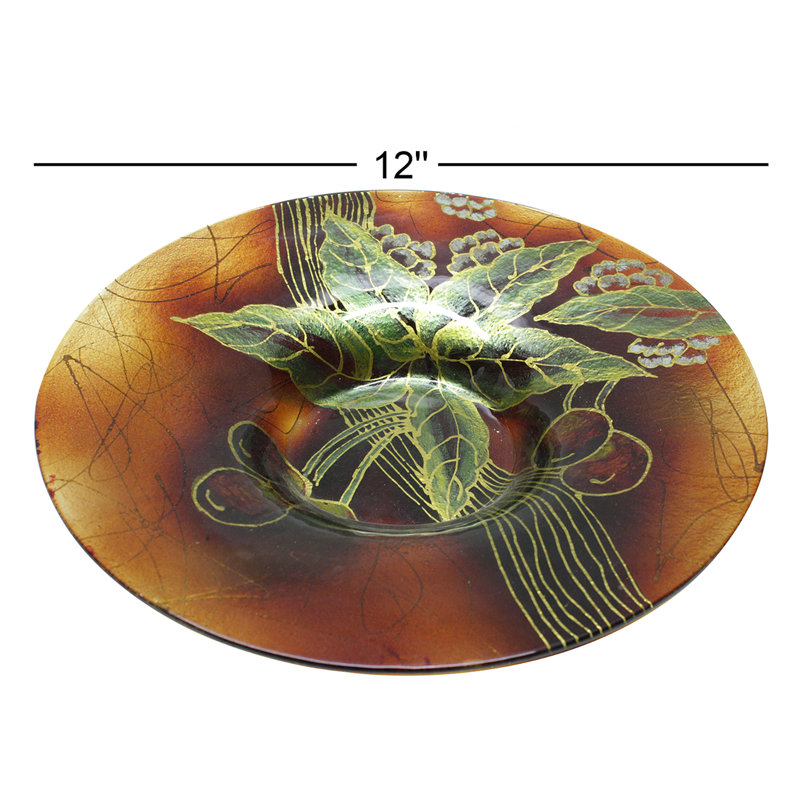 Round Glass Plate