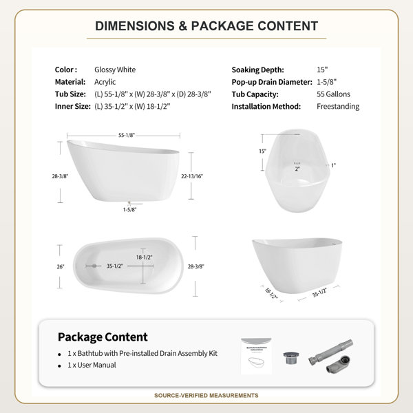 Dimensions du produit