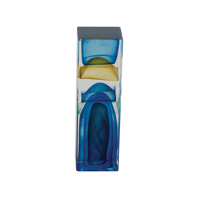 Dew Drop, 8.75" H x 2.5" W x 2.5" D, Blue