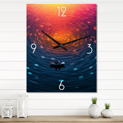 Chaslynn - Horloge murale bateau
