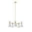 Lustre en fer Mid-Century Elegance idéal pour la salle à manger et la cuisine