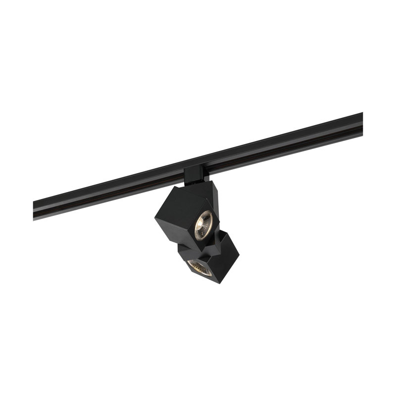 Tête de rail 24 W à angle de faisceau 24 degrés, Noir