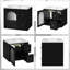 Meuble-lavabo mural 24 po avec lavabo en céramique - Solution de rangement compacte et élégante-1097649574