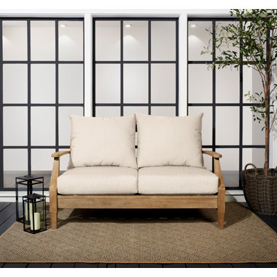Coussin de siège / dossier extérieur Sunbrella® 4 pièces Latitude Run®