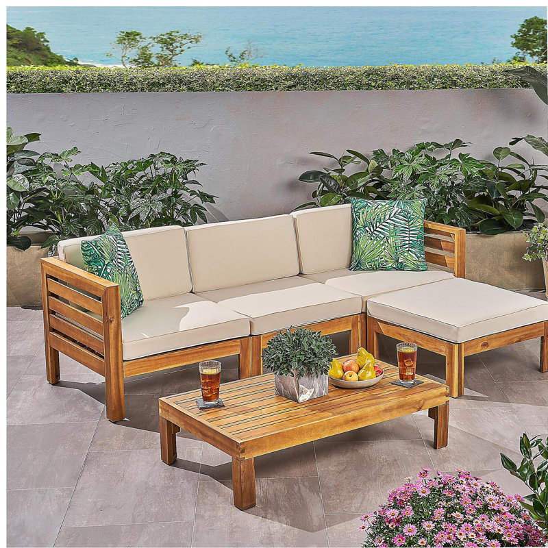 CAMBRIDGE L SHAPE SOFA SET, Beige