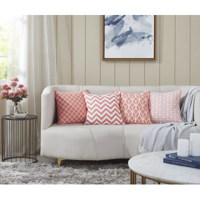 Arylide Square Throw Pillow Cover
