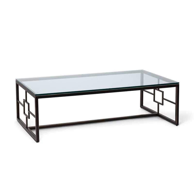 Somrig Glass Cocktail Table