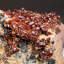 Vanadinite Crystal Cluster with Barite Matrix from Mibladen, Morocco