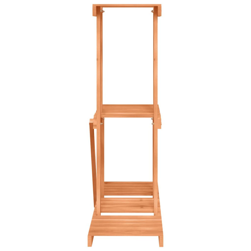 Audine Wood Plant Stand, Brown