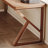 Walnut L-Shaped Solid Wood desks-108609708-108609711