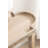 Jovie Scalloped Mango Wood Entryway Console Table-631034634