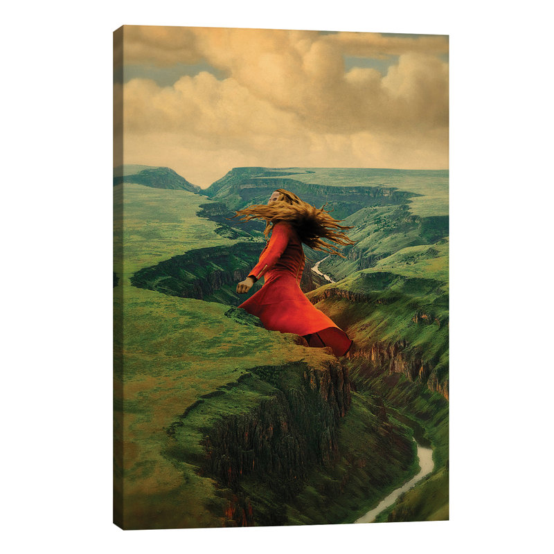 Golden Hair - Wrapped Canvas Print, 66.04 cm H x 45.72 cm W x 3.175 cm D