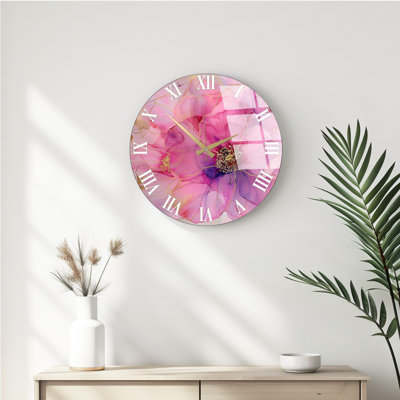Decorative Glass Wall Clock