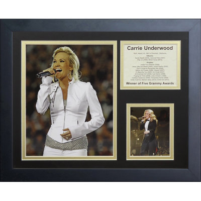 Carrie Underwood III Framed Memorabilia