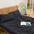 BESTOUCH Sheet Set 100% Washed Cotton Linen Feel Lightweight-115162028-115162023