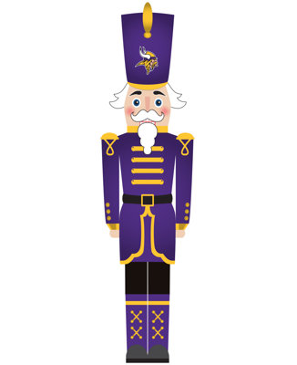 Minnesota Vikings 46" Nutcracker Leaner
