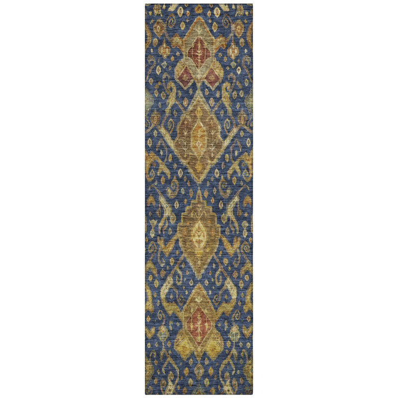 Machine Washable Indoor/Outdoor Chantille ACN2306 Global Rug, Runner 2'3" x 7'6"