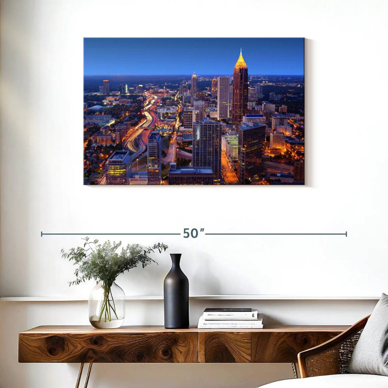 Sirci Atlanta Nightscape, H 24 po x l 36 po