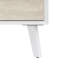 Table de bout 19W Corry Studio® Aliyya en blanc UV et gris cendré