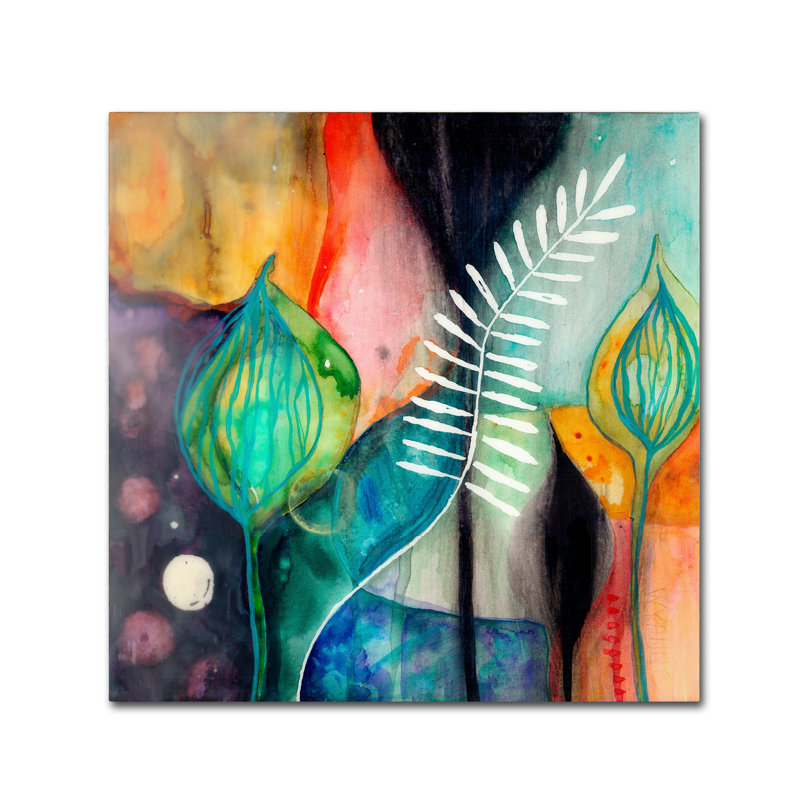 Berkley, reproduction sur toile tendue, H 14 po x l 14 po x P 2 po