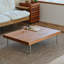 Table de bout moderne en bois massif de cerisier
