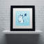 Art encadré en passe-partout Hollander «Christmas Party Cat» par Carla Martell-13608300-13608302
