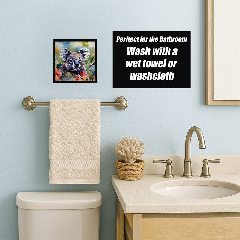 Koala Framed Metal Print