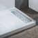 60" W x 34" D Solid Surface Single Threshold Shower Pan Base with Drain Assembly & Drain Cover Included, Non-Slip